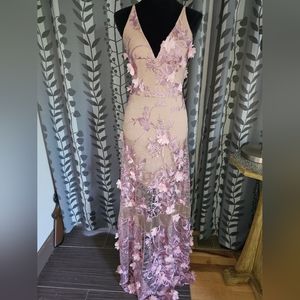 Dress the Population Sidney Lace Maxi Dress